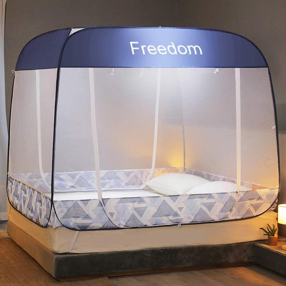 QCM Pop-Up Mosquito Net Canopy (enclosed floor)